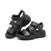 Skechers D'LITES 2.0 Beach Sandals Women's All Black 38