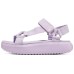 Skechers Bobs Platform Shoes Sports Sandals Women's Purple 37