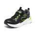 Skechers Bobs Bamina Anti-Slip And Wear-Resistant Lightweight Kids Lifestyle Shoes Black Green Teenagers 38