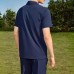 Skechers Polo Shirt Men's Navy Blue Navy Blue/002Z, M