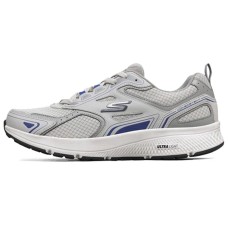 Skechers Go Run Consistent Running Shoes Men Low Top Gray/Blue 41