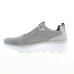 Skechers Relaxed Fit: D'Lux Walker Pensive 232045 Mens Gray Sneakers Shoes 10