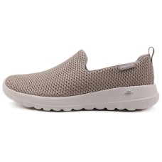 Skechers Go Walk Joy Low Top Slip Ons Grey/Brown Women's 36