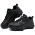 Skechers OUTDOOR Anti-Slip Wear-Resistant Low-Top Hiking Shoes Men's Black Черный, 41