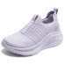 Skechers Cushioned Slip-Resistant Low-Top Casual Shoes Women's Purple Фиолетовый, 40