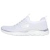 Skechers Anti-Slip Wear-Resistant Low-Top Casual Shoes Women's White Silver Белый, 35.5