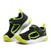 Skechers Breathable Children's Sandals Green Black Children Aged 3-7 Years Old Черный/Лимонный, 24