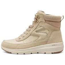 Skechers Warm And Water-Resistant Short Snow Boots Women's Khaki Зеленый, 38.5