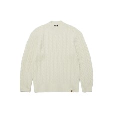 THE NORTH FACE Merino Wool Cable Sweater Sweater Unisex Ecru Белый, XL