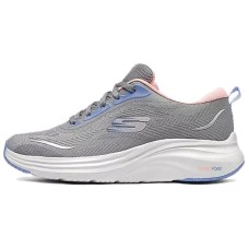 Skechers Sport Anti-Slip Wear-Resistant Low-Top Casual Running Shoes Women's Gray gray/multicolor, 36.5