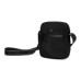 Skechers Fabric Shoulder Bag, Crossbody Bag Regular Unisex Carbon Black сажа