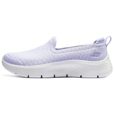 Skechers Go Walk Fle Durable Breathable Lightweight Low-Top Casual Shoes Women's Purple Фиолетовый, 38.5
