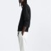 ZARA Sweaters Men Black Черный, S
