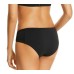 Soluna 262027 Women's Solid Loop Full Moon Black Bikini Bottom Swimwear Size L