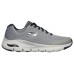 Skechers Arch Fit Shock Absorbers With Slip Resistant Features Low Top Running Shoes Men's Gray 43