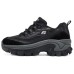 Skechers Street Anti-Slip Wear-Resistant Low-Top Chunky Sneakers Women's Black Черный, 39