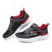 Skechers Go Run 400 V2 Anti Slip Wear Resistant Low Top Kids Lifestyle Shoes Black Red Teenagers 36