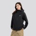 Skechers Mountain And Wild Outdoor Series Breathable Windbreaker Jacket Women's Carbon Black сажа, M