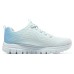 Skechers Graceful Sugar Cushioning Wear-Resistant Low-Top Casual Shoes Women's Blue 36