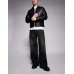 ASOS DESIGN super baggy fit jeans in black wash Черный, W28 L30