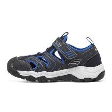 Skechers Slip Resistant, Abrasion Resistant, Breathable Children's Sandals Blue Teenagers 37