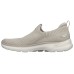 Skechers Go Walk 6 Cushioning Slip Resistant And Abrasion Resistant Low Top Casual Shoes Women's Gray White 39
