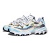 Skechers D'LITES 1.0 Anti Slip Wear Resistant Low Top Chunky Sneakers Women's White Белый, 38