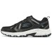 Skechers Hillcrest Cushioning Anti-Slip And Wear-Resistant Low-Top Running Shoes Men's Black White 41.5