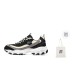 Skechers D'LITES 1.0 Cushioning Wear-Resistant Low-Top Chunky Sneakers Men's Black White Черно-белый, 42