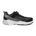 Skechers Razor Fle Kids Lifestyle Shoes Black Gray Teenagers 27.5