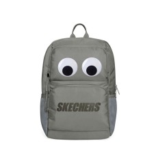 Skechers Fabric Big Eye Backpack Regular Unisex Frost Gray Large Eye Patch Single Packaging Серый