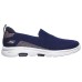 Skechers Go Walk 5 Cushioning Abrasion Resistant Breathable Low Top Casual Shoes Women's Marine Blue Синий, 36