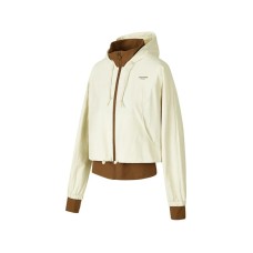 Skechers Freedom Collection Sports Lifestyle Collection Jackets Coats Women's Fruit Shell Beige Fruit Shell Rice/0544, L