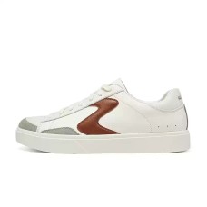Skechers Court Classics Anti Slip Wear Resistant Low Top Skateboard Shoes Men's White Белый, 39