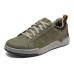 Skechers Slip Resistant Cushioning Abrasion Resistant Low Top Skateboard Shoes Men's Olive Green Зеленый, 41
