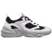 Skechers D'LITES Surfing Anti-Slip Wear-Resistant Low-Top Casual Shoes Women's White Black Purple White Black Purple, 38