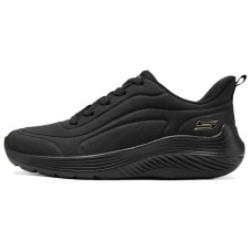 Skechers Bob's Anti-Slip Wear-Resistant Low-Top Casual Shoes Women's Black Черный, 35.5