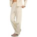 Skechers Sportlife Knitted Sports Pants Women's Pearl White Pearl White 02EP, L