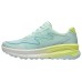 Skechers Anti Slip Wear Resistant Low Top Trail Running Shoes Women's Cyan Yellow 39.5