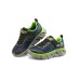Skechers Tech Grip Low Top Kids' Running Shoes Black Blue Teenagers 33.5
