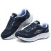 Skechers GO RUN Anti-Slip Wear-Resistant Low-Top Running Shoes Women's Blue White Черно-белый, 36