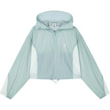 Skechers Cropped Coats Women's Sky Gray Cyan Sky Gray Cyan/03PB, L