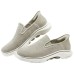 Skechers WOMEN'S GO WALK Slip-Resistant Breathable Low-Top Casual Shoes Women's Taupe Серо-коричневый, 38