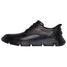 Skechers Slip Ins Anti Slip Wear Resistant Low Top Casual Shoes Men's Dark Brown Коричневый, D-Width, 41