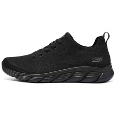 Skechers Bob's Anti-Slip Wear-Resistant Low-Top Casual Shoes Women's Black Черный, 37