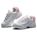 Skechers D'LITES 1.0 Anti-Slip Wear-Resistant Low-Top Casual Shoes Women's Pink White 39