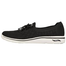 Skechers ARCH FIT UPLIFT Perfect Cushioned Slip Resistant Abrasion Resistant Low Top Sports Casual Shoes Women's Black 35