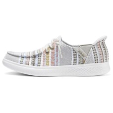 Skechers Slip Ins Hands Free Slip-Ins Coverage Low-Top Casual Shoes Women's Gray Бежевый, 39.5