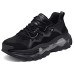 Skechers Street Blo Wear-Resistant Low-Top Chunky Sneakers Women's Black Черный, 39