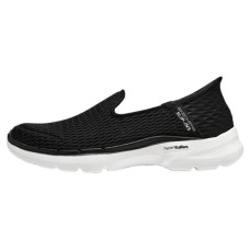 Skechers Go Walk 6 Shoes 'Black White' Women's 35